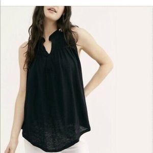Free People New to town tank. NWT black